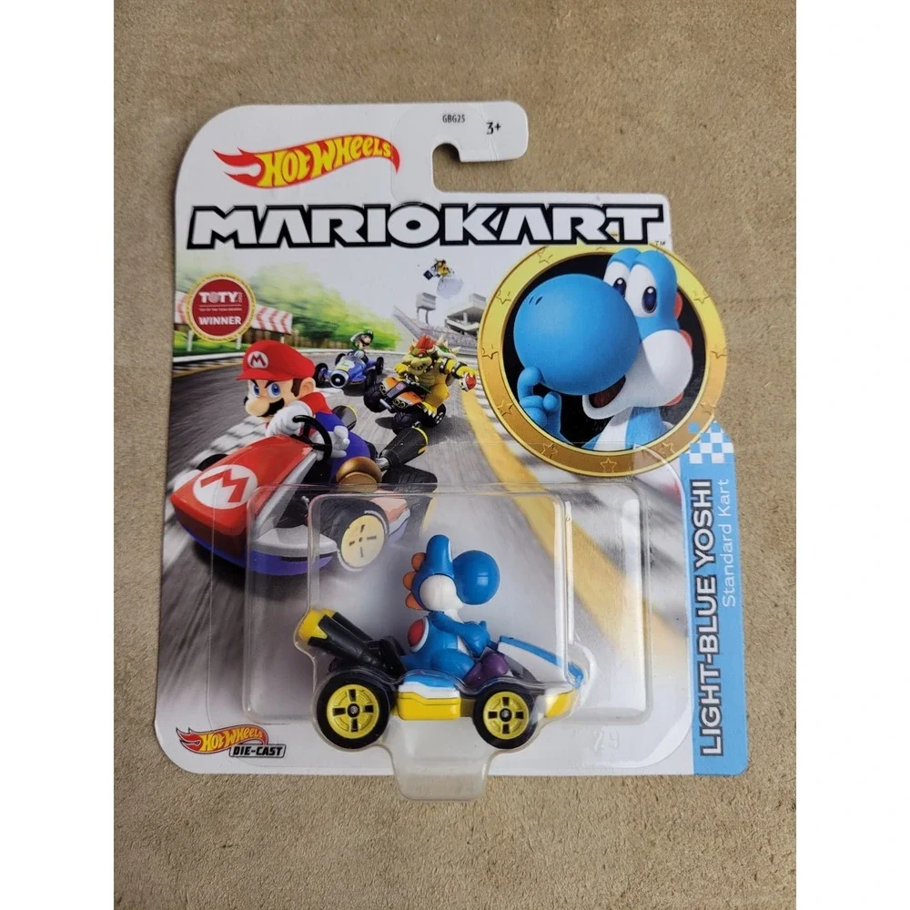 HOT WHEELS Looney Tunes & Mario Kart, Lot of 7, Diecast 1:64